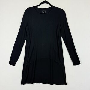 The Fisher Project Womens XS Tee Shirt Top Eileen Black Capsule Minimalist Basic
